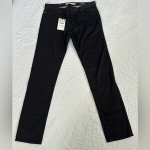 Zara Black and Red Trim Pants Zara men's trousers, black, US size 32